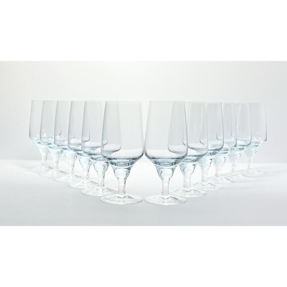 1970s Sasaki “Harmony Azure Blue” Set of 12 Juice Glasses  1970s Sasaki “Harmony Azure (Blue)” Set of 12 Juice Glasses 5 1/4” 5oz